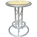 Aluminium bar table and stool for trade show